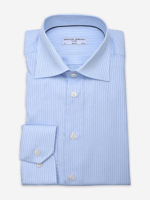 Striped Poplin Shirt